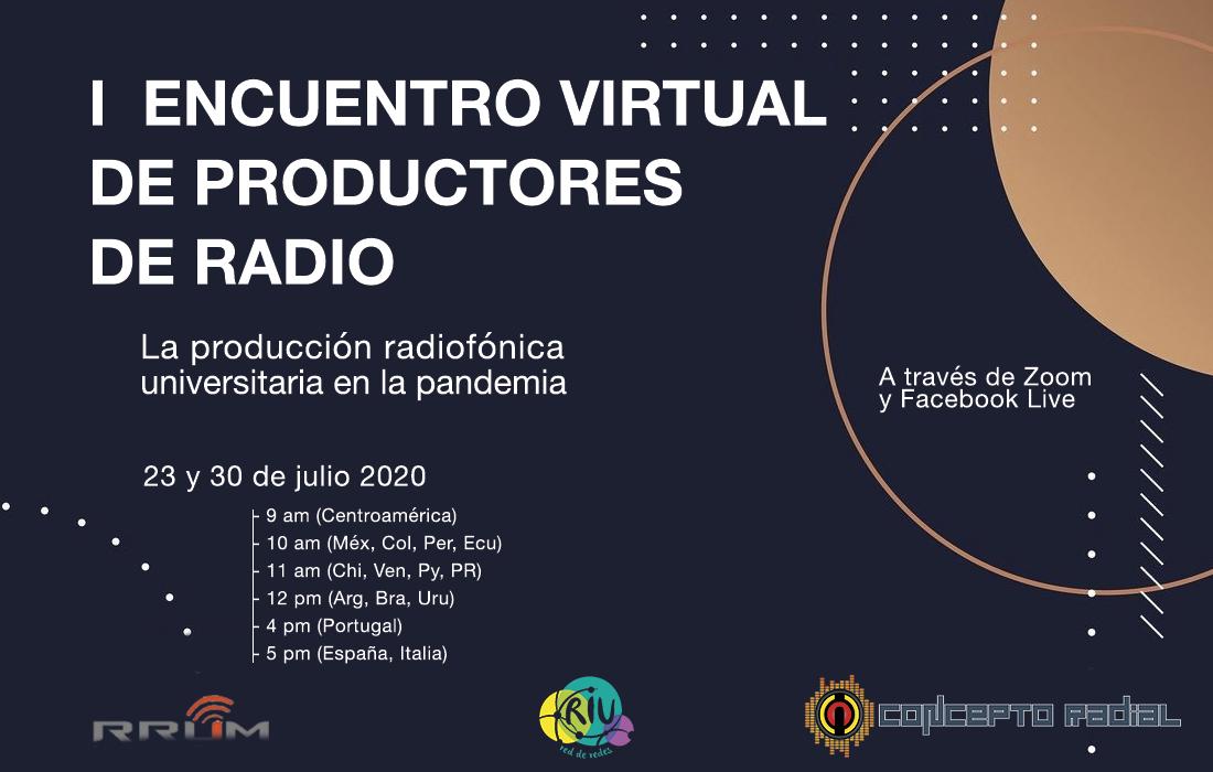 Primer Encuentro Virtual de Productores de Radio